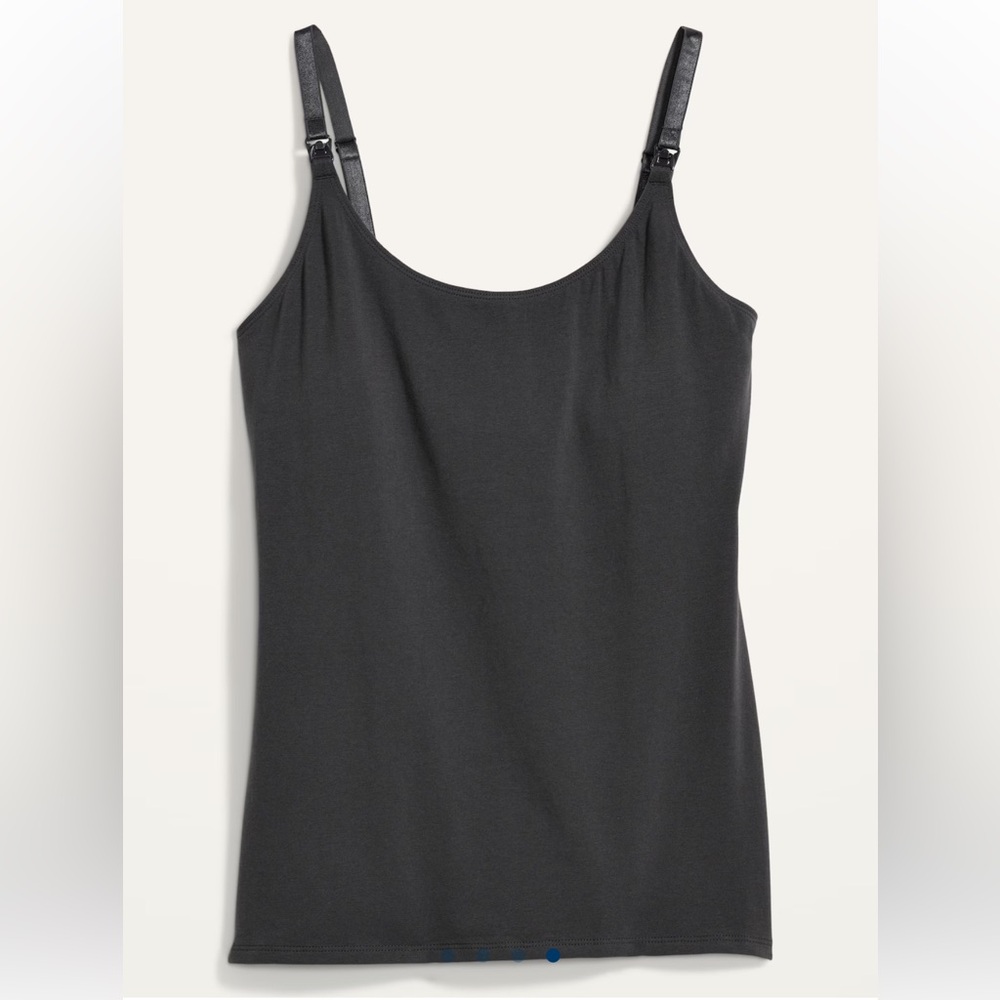 2 Pack Old Navy First Layer Nursing Cami, Black A… - image 2